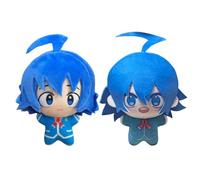 Qigmhua Peluche anime Iruma/Asmodeus Alice/Valac Clara Peluche douce rembourrée 10 cm Dessin animé Suzuki Pendentif sac d'école Canapé Décoration de chambre à coucher