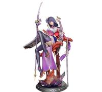 Qigmhua Raiden Shogun Figurine avec modèle Weapon, figurine d'anime Raiden Œuf d'action, statue de jeu, 33 cm, collection PVC