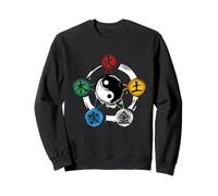 Qigong Cinq éléments Tai Chi Méditation Ying & Yang Sweatshirt
