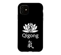 Qigong débutants/étudiants de Qigong/Calligraphie Lotus Coque pour iPhone 11
