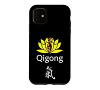 Qigong débutants/étudiants de Qigong/Calligraphie Lotus Coque pour iPhone 11