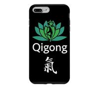 Qigong débutants/étudiants de Qigong/Calligraphie Lotus Coque pour iPhone 7 Plus/8 Plus