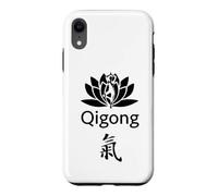 Qigong débutants/étudiants de Qigong/Calligraphie Lotus Coque pour iPhone XR