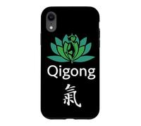 Qigong débutants/étudiants de Qigong/Calligraphie Lotus Coque pour iPhone XR