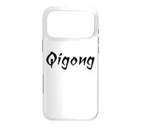 Qigong débutants/étudiants de Qigong/Calligraphie Qigong Coque pour iPhone 17 Pro Max