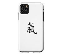 Qigong 'Qi' Energy (Chi ou Ki) Personnage de Calligraphie Chinoise Coque pour iPhone 11 Pro Max