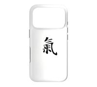 Qigong 'Qi' Energy (Chi ou Ki) Personnage de Calligraphie Chinoise Coque pour iPhone 17 Pro
