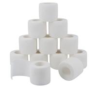 QiGui 12 Rouleaux Bandage Autoadhésif Bandage Medical pour Premiers Secours Bande Adhésifs Pansements Elastique Bande Animal Vétérinaire pour Poignets Cheville Mains Pieds 5cm x 4,5m