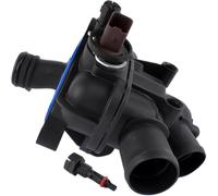 QIHRUIA Ensemble de boîtier de Thermostat de Liquide de Refroidissement pour Citroën C3 C4 DS3 Berlingo Peugeot 207 CC SW 308 5008 9810916880 1336.Z8