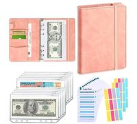 Qihuyi Budget trésorerie | Classeur d'épargne avec enveloppes en espèces,Organisateur d'argent Portable et léger pour économiser l'argent et établir Un Budget