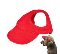Qihuyi Soleil pour Chiens | Chapeau Chien pour Petits Chiens avec Trous d'oreille - Cat Outdoor Sunbonnet, Dog Bonnet Small Dog Hat for Outdoor Sport, Playing at The Beach