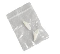 QIIIMSLSS Fausses dents de vampires - Dents cuspides pour Halloween, fête costumée, Halloween, mascarade