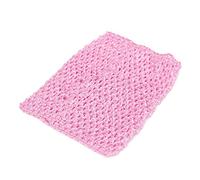QIIIMSLSS Haut tube pour enfants de 22,9 cm sans crochet - Taille élastique - Bandeau pour cheveux - Jupe tutu amovible