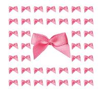 QIIIMSLSS Lot de 200 rubans en satin colorés de petite taille pour filles, accessoires de cheveux, travaux manuels