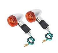 Qiilu 1 paire Clignotant de Moto, Super Lumineux Clignotant Modifié de Moto Universel pour SUV/Moto tous les Modèles