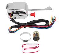 Qiilu 12V Interrupteurs de colonne de direction Commodo clignotant pour Ford Buick GMC P021-TS-HL101