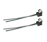 Qiilu 2 pcs Harnais De Prise De Phare, Lampe De Phare Socket Ampoule Faisceau De Câblage Connecteur Plug Adaptateur Ligne Pour Ampoule H1