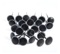 Qiilu 24 pièces Patch de Réparation de Pneu Crevaison Réparation Filaire Champignon Plug Patch 6mm