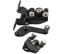 Qiilu 3 pièces Guide de rouleau de porte coulissante de voiture pour Transit 00-13 AC11-V268K35