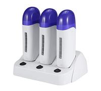 Qiilu 3 Types Cartouche Cire Épilatoire Rouleau Réchauffeur Réchauffeur Épilation À La Cire Corps Épilation Machine