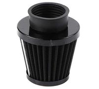 Qiilu 38mm Filtre d'air de moto, Kit filtre à air d'induction d'admission pour motocyclette hors route ATV Quad Dirt Pit Bike(Noir)