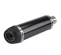 Qiilu 51mm moto universelle modifié tuyau de silencieux d'échappement en fibre de carbone avec DB Killer…