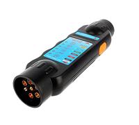 Qiilu 7 Broches 12V Testeur De Remorque LED Câblage Controleur Attelage Remorque Noir