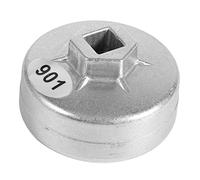 Qiilu 901 e Filtre à Huile De Capuchon, 65Mm 14 FlûTes Outil De BoîTier De Filtre à Huile En Aluminium Outil De Suppression De Prise De Voiture Pour A8