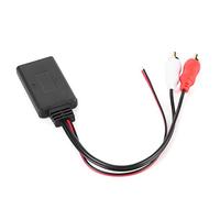 Qiilu Adaptateur de câble auxiliaire Bluetooth Raccords Bluetooth de Voiture, Adaptateur de Module Bluetooth sans Fil Universel AUX o 2 câble auxiliaire connecteur