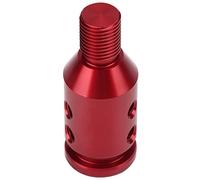 Qiilu Adaptateur de Pommeau de Levier de Vitesse de Voiture, Adaptateur Universel de Pommeau de Levier de Vitesse pour Manettes de Vitesse Non Filetées 12x1.25(Rouge)