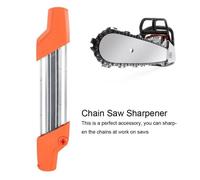 Qiilu Affûteuse de scie à chaîne 2 en 1 3 / 8inp 4.0mm outil d'affûtage de chaîne de tronçonneuse à bois adapté pour STIHL