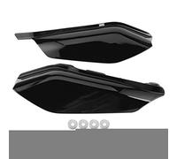 Qiilu air Deflector Déflecteur d'air de Moto, Garniture de déflecteur d'air 2 pièces, Bouclier Thermique, Garniture de Cadre intermédiaire de Moto, adaptée aux modèles