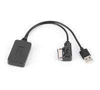 Qiilu AMI MMI Adaptateur Bluetooth avec Alimentation USB pour 8T 4F 4E 7L R2j690