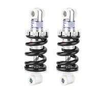 Qiilu Amortisseur de choc arrière, 2 pièces 125mm 750LBS Amortisseur d'amortisseur arrière Convient pour Scooter Go-Kart VTT 49cc