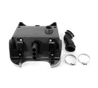 Qiilu Assemblage de boîte de filtre à Air, assemblage de nettoyeur de filtre de boîte à Air adapté pour PW80 PW 80 PEEWEE80 Pit Bike ATV pièces noir