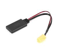 Qiilu autoradio c ble Adaptateur Grande Punto 2008 Adaptateur Audio Bluetooth, Adaptateur Audio 6 Broches récepteur Bluetooth pour Voiture 5.0 connecteur Radio Adaptateur de
