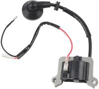 Qiilu Bobine d'allumage 1E48F, remplacement de bobine d'allumage adapté pour débroussailleuse coupe-herbe 48 moteur 48F tondeuse à gazon