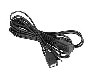 Qiilu Cable Auxiliaire Prise Music AMI MMI Interface Chargeur USB AUX Câblepour Mercedes Benz C63 E200l CLS E S ML