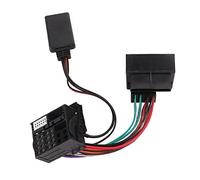 Qiilu Câble Bluetooth Radio AUX, Bluetooth 5.0 Radio AUX Câble à 12 Broches pour Mercedes W169 W245 W203 W209 W164