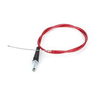 Qiilu Câble d'accélérateur à gaz, Rouge, 990 mm, pour Motocross,SSR,Thumpstar,XR50,CRF50,CRF70,Atomik,Baja,Lifan