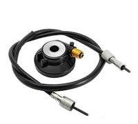 Qiilu Cable de Compteur Scooter, 12mm Compteur de Vitesse de Transmission avec Câble d'Odomètre 100cm pour pièces de Scooter GY6 150