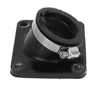 Qiilu Carburateur Collecteur D'admission 12023-1019 pour KX60 1983-2003 Carburateur Carb Collecteur D'admission Joint de Rechange en Caoutchouc Noir