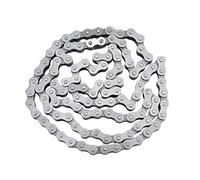 Qiilu chaîne en acier inoxydable, chaîne à maillons 415-110L pour vélo 49cc 60cc 66cc 80cc motorisé