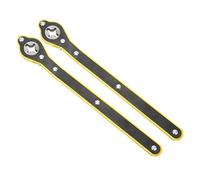 Qiilu Clé à Cliquet pour Cric de Voiture, 1 Paire de Clés à Cliquet pour Cric de Voiture 13,4 Pouces