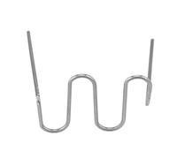 Qiilu clips plastique voiture, 100 pcs 0.6mm Auto Bumper Réparation Pré Coupé de Soudage Staples Repair Tool Kit 3 Types Disponibles(C)