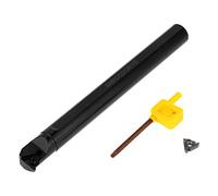 Qiilu coffret outil de tournage SNR0020R16 Barre D'alésage pour Support de Tournage SNR0020R16 20 Mm × 200 Mm Insert de Porte-outil de Tournage à Filetage Interne 16IR AG60 Insert de clé Barre D'alés
