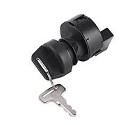 Qiilu Commutateur d'allumage, Verrouillage du moteur de démarrage de l'interrupteur de clé d'allumage ATV 4 broches pour Polaris Worker 500 PREDATOR 500 2003-2007