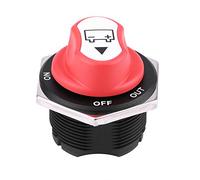 Qiilu Commutateur d'Isolateur de Batterie, 32V DC 200A CONT 300A INT Circuit de Batterie de Voiture pour Voitures/tout-terrain/camion