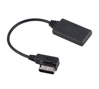 Qiilu conector ami Audio aux Cable for Câble Audio, Adaptateur d'interface de Musique 5.0 AUX Câble Audio Bluetooth Automobile adapté au câble AUX AMI MMI MDI pour A1A3