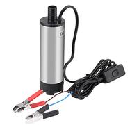 Qiilu DC 12V 51mm détachable Pompe de Transfert électrique d'huile à Moteur Diesel